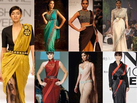 HOW TO STYLE SAREE WITH BELT IN DIFFERENT WAYS